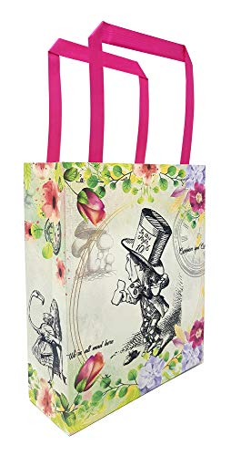 ASVP Shop Alice im Wunderland Truly Alice Papiertüten für Leckerlis, 12 Stück, perfekt für Teepartys von ASVP Shop