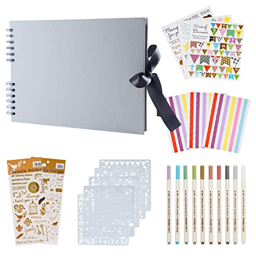 ASYOUWISH DIY Sammelalbum, Sammelalbum Kreation, Hochwertiges Wasserdichtes Papier, Ein Liebevolles Hochzeits-, Familien- Und Jubiläumsgeschenk von ASYOUWISH