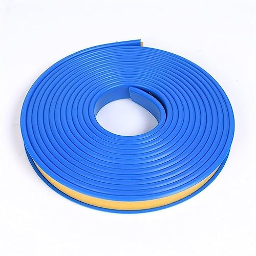 ASZHQUXIUAS 16,4 Fuß Langer U-förmiger Kantenschutz aus Silikagel – Kantenschutz for weiche Möbel und Arbeitsplatten zur Reparatur und Restaurierung von Schränken(Blue,9mm) von ASZHQUXIUAS