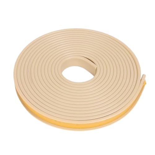 ASZHQUXIUAS 16,4 Fuß U-förmiger Kantenschutz for Abziehen und Aufkleben – zusammenklappbare Furnierkantenleiste for die Schrankreparatur, Selbstklebender Möbelkantenschutz(Beige,22mm) von ASZHQUXIUAS