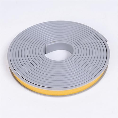 ASZHQUXIUAS 16,4 Fuß U-förmiger Kantenschutz for Abziehen und Aufkleben – zusammenklappbare Furnierkantenleiste for die Schrankreparatur, Selbstklebender Möbelkantenschutz(Gray,25 mm) von ASZHQUXIUAS