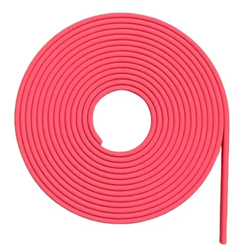ASZHQUXIUAS 5 m U-förmige Furnierkantenleiste – Selbstklebende, Flexible Möbelkantenleiste for die Restaurierung von Tischen und Schränken, Kantenschutz for Abziehen und Aufkleben(Dark Pink,2.2cm) von ASZHQUXIUAS
