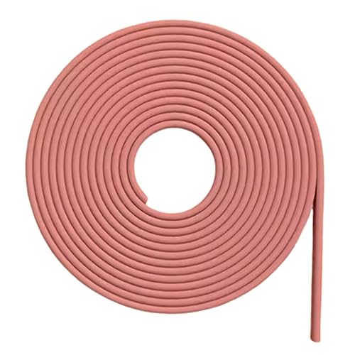 ASZHQUXIUAS 5 m U-förmige Furnierkantenleiste – Selbstklebende, Flexible Möbelkantenleiste for die Restaurierung von Tischen und Schränken, Kantenschutz for Abziehen und Aufkleben(Pink,2.2cm) von ASZHQUXIUAS