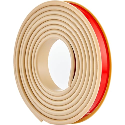 ASZHQUXIUAS 5 m U-förmiger Kantenschutz – Selbstklebende Möbelkantenbänder for die Schrankreparatur, U-Kanal-Formteilkanten(Beige,20 mm) von ASZHQUXIUAS