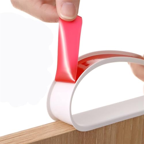 ASZHQUXIUAS 5 m U-förmiger Kantenschutz – Selbstklebende Möbelkantenbänder for die Schrankreparatur, U-Kanal-Formteilkanten(White,20 mm) von ASZHQUXIUAS