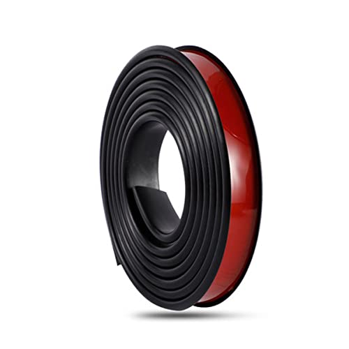 ASZHQUXIUAS 9 mm U-förmige PVC-Kantenstreifen – Selbstklebender Möbelkantenschutz, langlebige und haltbare Formleiste for Möbelkanten(Black) von ASZHQUXIUAS