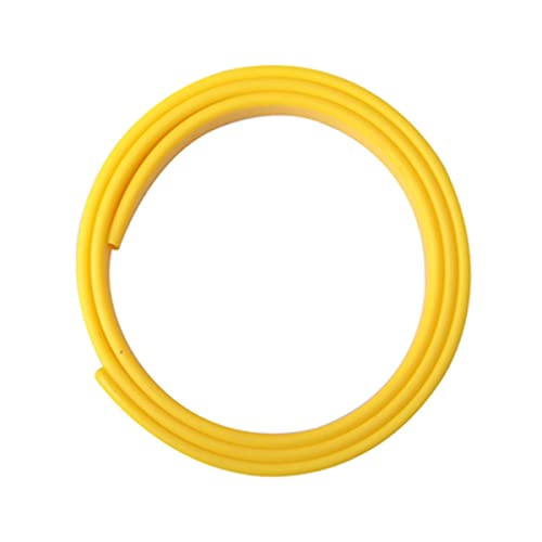 ASZHQUXIUAS 9 mm U-förmige PVC-Kantenstreifen – Selbstklebender Möbelkantenschutz, langlebige und haltbare Formleiste for Möbelkanten(Yellow) von ASZHQUXIUAS