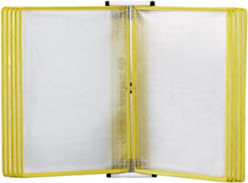 ASZHQUXIUAS An der Wand befestigter Dokumentenhalter, 10-seitiger, doppelseitiger Präsentationsordner, umblätterbarer Dokumentenhalter, bietet Platz for A4-/Umschlagformat, Mehrfarbig(Unique Colour) ASZHQUXIUAS An der Wand befestigter Dokumentenhalter, 10-seitiger, doppelseitiger Präsentationsordner, umblätterbarer Dokumentenhalter, bietet Platz for A4-/Umschlagformat, Mehrfarbig(Unique Colour) von ASZHQUXIUAS