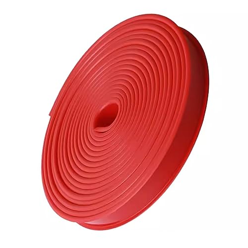 ASZHQUXIUAS Flexibler Selbstklebender Kantenschutz – U-förmiger, abziehbarer und aufklebbarer Möbelkantenschutz for Holzschränke, zusammenklappbarer roter Kantenschutz(32mm) von ASZHQUXIUAS