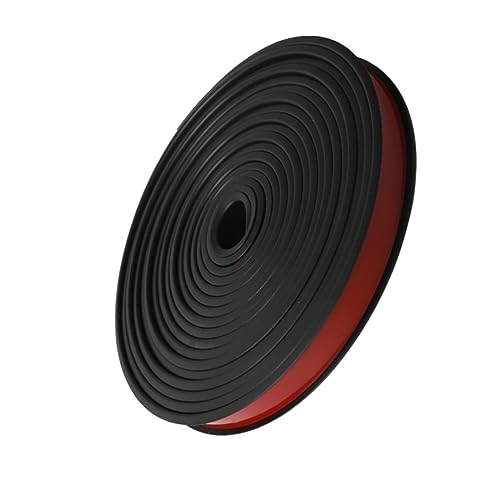 ASZHQUXIUAS Weicher Kantenschutz aus Silikon – U-förmiger, Flexibler Kantenschutz for Arbeitsplatten und Möbel for Schreibtisch, Tischreparatur, Selbstklebender Formschutz(Black,15mm) von ASZHQUXIUAS