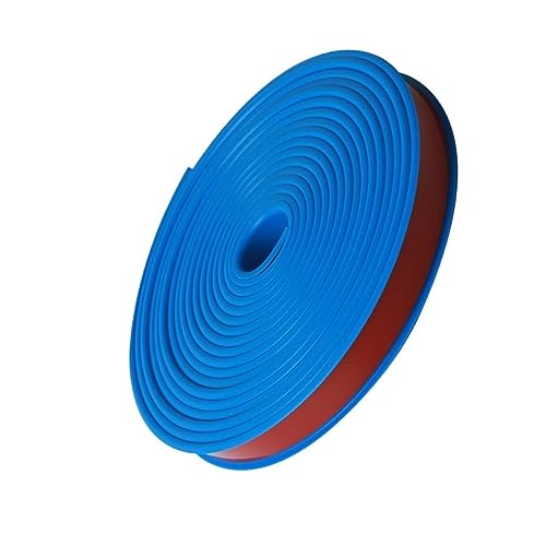 ASZHQUXIUAS Weicher Kantenschutz aus Silikon – U-förmiger, Flexibler Kantenschutz for Arbeitsplatten und Möbel for Schreibtisch, Tischreparatur, Selbstklebender Formschutz(Blue,36mm) von ASZHQUXIUAS