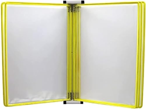 An der Wand befestigter Dokumentenhalter, Poster-Flipbook-Display mit 5 Paneelen, Referenz- und Anzeigesystem zur Wandmontage, drehbares Katalog-Displayregal zur Wandmontage, wandmontierter Aktenhalte An der Wand befestigter Dokumentenhalter, Poster-Flipbook-Display mit 5 Paneelen, Referenz- und Anzeigesystem zur Wandmontage, drehbares Katalog-Displayregal zur Wandmontage, wandmontierter Aktenhalte von ASZHQUXIUAS