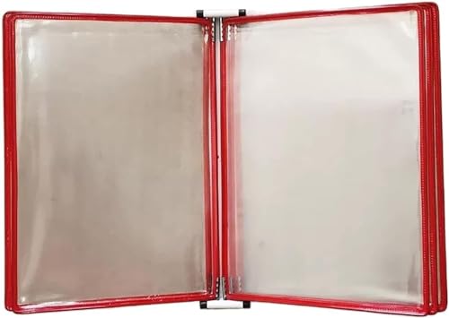 An der Wand befestigter Dokumentenhalter, Poster-Flipbook-Display mit 5 Paneelen, Referenz- und Anzeigesystem zur Wandmontage, drehbares Katalog-Displayregal zur Wandmontage, wandmontierter Aktenhalte An der Wand befestigter Dokumentenhalter, Poster-Flipbook-Display mit 5 Paneelen, Referenz- und Anzeigesystem zur Wandmontage, drehbares Katalog-Displayregal zur Wandmontage, wandmontierter Aktenhalte von ASZHQUXIUAS