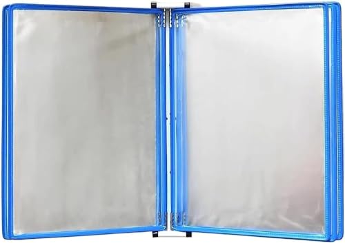 An der Wand befestigter Dokumentenhalter, Poster-Flipbook-Display mit 5 Paneelen, Referenz- und Anzeigesystem zur Wandmontage, drehbares Katalog-Displayregal zur Wandmontage, wandmontierter Aktenhalte An der Wand befestigter Dokumentenhalter, Poster-Flipbook-Display mit 5 Paneelen, Referenz- und Anzeigesystem zur Wandmontage, drehbares Katalog-Displayregal zur Wandmontage, wandmontierter Aktenhalte von ASZHQUXIUAS