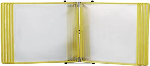 An der Wand befestigter Dokumentenhalter, Präsentations-Projektmappe im Format A4 mit 10 Fächern for Akten, geeignet for Büro, Werkstatt, Ausstellungshalle, Hotelrezeption, Restaurant(Unique Colour) An der Wand befestigter Dokumentenhalter, Präsentations-Projektmappe im Format A4 mit 10 Fächern for Akten, geeignet for Büro, Werkstatt, Ausstellungshalle, Hotelrezeption, Restaurant(Unique Colour) von ASZHQUXIUAS