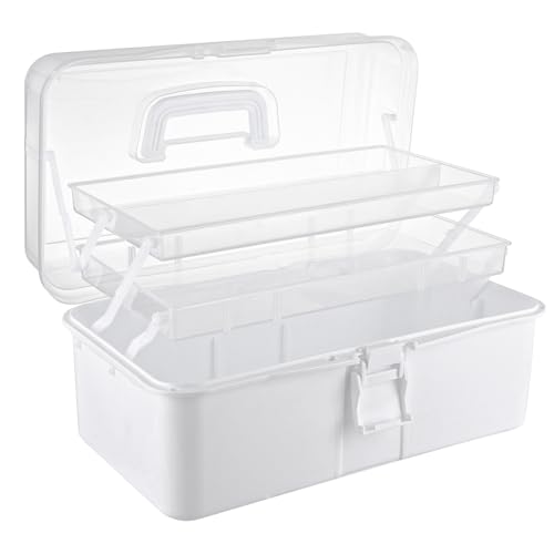 ASelected Aufbewahrungsbox mit 3 Ebenen, 3 Schichten, Kunststoff, freischwingend, Medizin, Organizer, Werkzeuge, Kosmetikstifte, Nähen für Medizin, Werkzeuge, Kunstmaterialien, Spielzeug, Kosmetik ASelected Aufbewahrungsbox mit 3 Ebenen, 3 Schichten, Kunststoff, freischwingend, Medizin, Organizer, Werkzeuge, Kosmetikstifte, Nähen für Medizin, Werkzeuge, Kunstmaterialien, Spielzeug, Kosmetik von ASelected