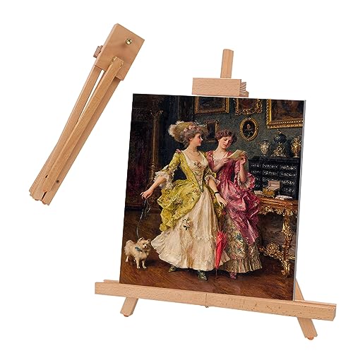 Aselected Staffelei aus Holz, 45 cm, verstellbar, für Tischdekoration, A-Rahmen, einfache verstellbare Leinwand, Mini-Staffelei, Ständer für Malen, Skizzieren, Ausstellungen, Kinder, Kunsthandwerk Aselected Staffelei aus Holz, 45 cm, verstellbar, für Tischdekoration, A-Rahmen, einfache verstellbare Leinwand, Mini-Staffelei, Ständer für Malen, Skizzieren, Ausstellungen, Kinder, Kunsthandwerk von ASelected