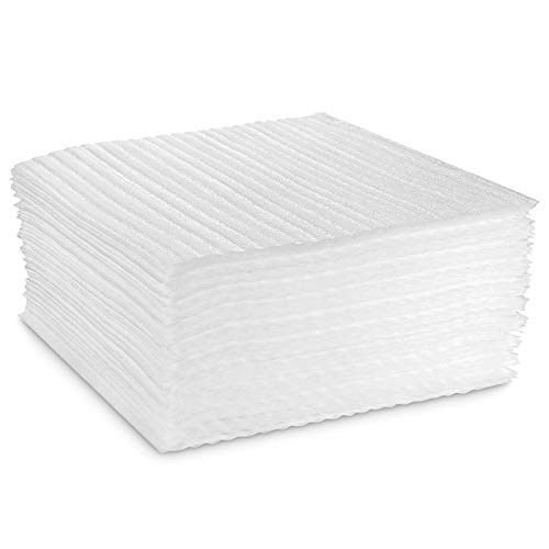 STARVAST 50 Stück Verpackungsschaumstoffplatten, 30,5 x 30,5 cm, gepolsterte Schaumstoffplatten, Verpackungszubehör, sicher verpackt, um Geschirr, Gläser, Teller, zerbrechliche Gegenstände zu schützen von ASelected