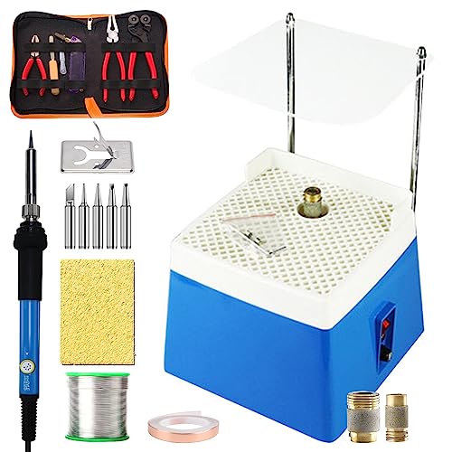 ASumPio Buntglas-Set, Professionelles 12-Teiliges Mosaik- Und Buntglas-Bastelwerkzeug-Set, Mit Elektroschleifmaschine, Glasschneide-Set, Lötkolben-Pistolen-Set, Starter-Werkzeug-Set von ASumPio
