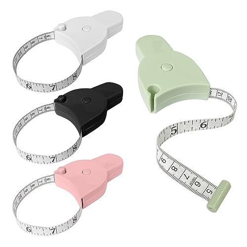 4 Stück Körpermaßband, 150 Cm Messlineal Körper, Körperband Körper, Stirnband Körpermaß, Teleskop-Doppelmaßband, Nähmaßband, Geeignet Für Körpermaßschneider Maßgeschneidert Usw (Farbig). 4 Stück Körpermaßband, 150 Cm Messlineal Körper, Körperband Körper, Stirnband Körpermaß, Teleskop-Doppelmaßband, Nähmaßband, Geeignet Für Körpermaßschneider Maßgeschneidert Usw (Farbig). von ATBUSS