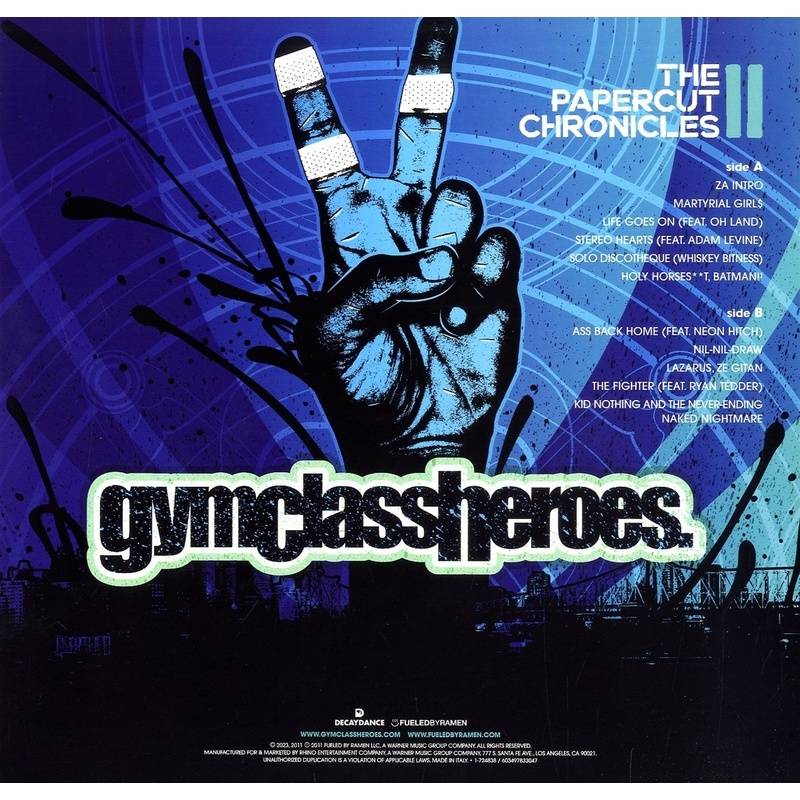 The Papercut Chronicles Ii - Gym Class Heroes. (LP) von ATLANTIC