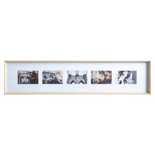 ATMOSPHERA CREATEUR D'INTERIEUR Bilderrahmen aus Holz, 5 Bilder, 10 x 15 cm, Axel - Beige - B 97,3 x T 4,9 x H 22,2 cm ATMOSPHERA CREATEUR D'INTERIEUR Bilderrahmen aus Holz, 5 Bilder, 10 x 15 cm, Axel - Beige - B 97,3 x T 4,9 x H 22,2 cm von ATMOSPHERA CREATEUR D'INTERIEUR