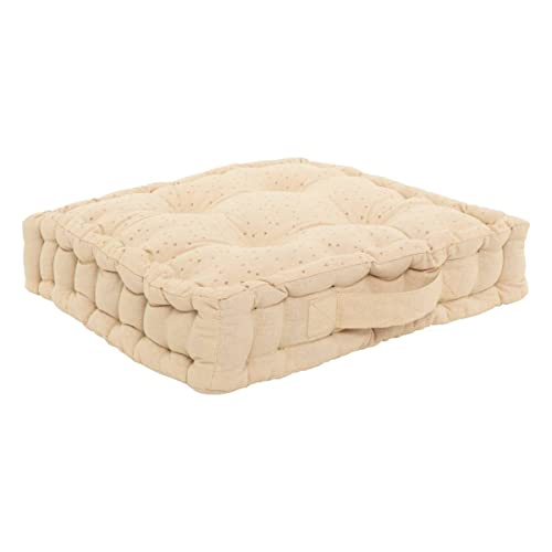 Atmosphera - Bodenkissen Kind Berlingot Baumwolle - beige - 40x40 cm - Beige Atmosphera - Bodenkissen Kind Berlingot Baumwolle - beige - 40x40 cm - Beige von ATMOSPHERA CREATEUR D'INTERIEUR