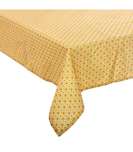 Atmosphera - Fleckabweisende Tischdecke Paty - gelb - 140x240 cm - Gelb Atmosphera - Fleckabweisende Tischdecke Paty - gelb - 140x240 cm - Gelb von AC-Déco