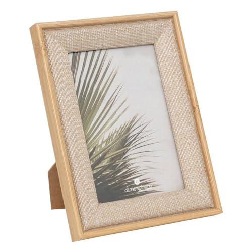 Atmosphera - Fotorahmen zera stoff beige 10x15cm Atmosphera - Fotorahmen zera stoff beige 10x15cm von ATMOSPHERA CREATEUR D'INTERIEUR