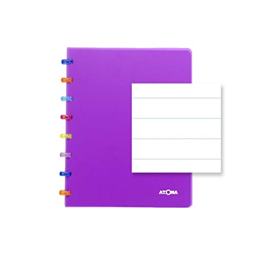 ATOMA Notebook Systeem | Tutti Frutti | A5 | paars | Gelinieerd ATOMA Notebook Systeem | Tutti Frutti | A5 | paars | Gelinieerd von ATOMA