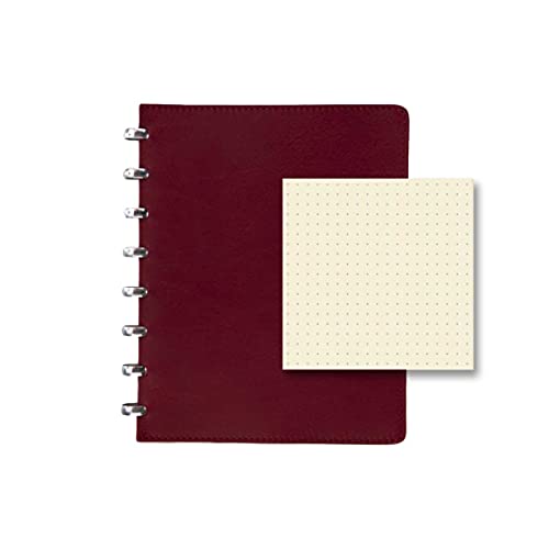 ATOMA Notizbuch System - Pur - Copy Book - A5 - rot - Dots von ATOMA