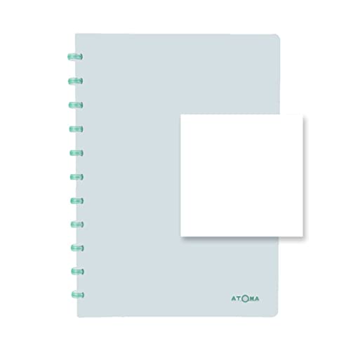 ATOMA Notizbuch System - Smooth - A4 - blau| Blanco von ATOMA