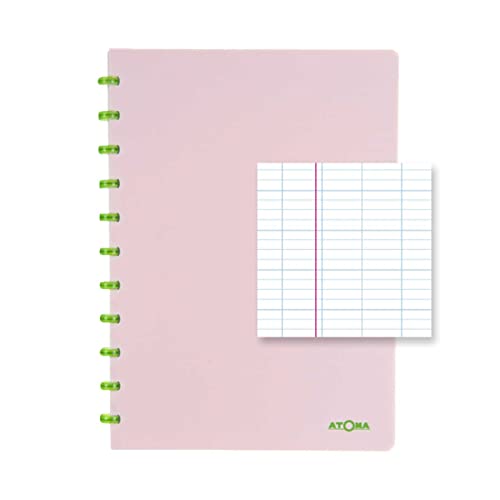 ATOMA Notizbuch System - Smooth - A4 - rosa - seye von ATOMA