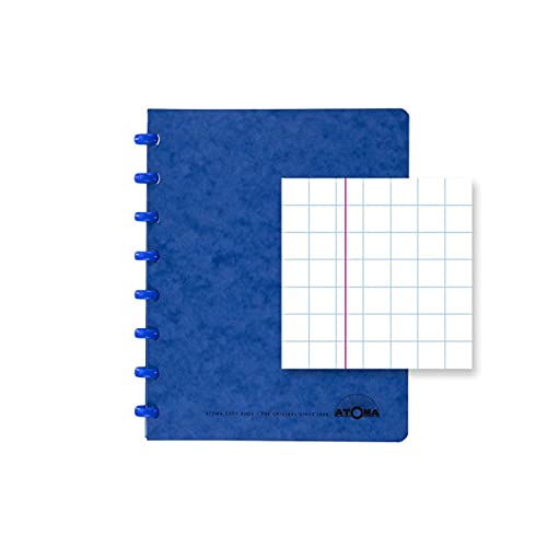 ATOMA Notizbuchsystem - Traditional Colors Cardboard - A5 - blau - Kariert 5 mm ATOMA Notizbuchsystem - Traditional Colors Cardboard - A5 - blau - Kariert 5 mm von ATOMA