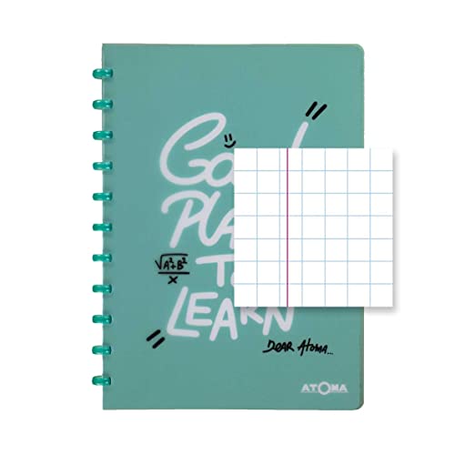 ATOMA Notizbuchsystem - #Writing - A4 - türkis - Kariert 5 mm ATOMA Notizbuchsystem - #Writing - A4 - türkis - Kariert 5 mm von ATOMA