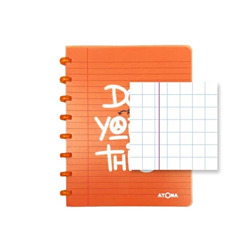 ATOMA Notizbuchsystem - #Writing - A5 - orange - Kariert 5 mm ATOMA Notizbuchsystem - #Writing - A5 - orange - Kariert 5 mm von ATOMA