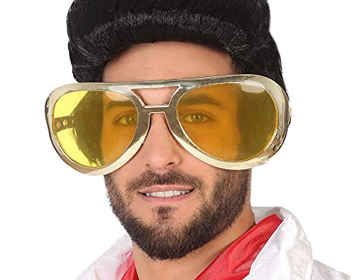 ATOSA XXL Brille Gold übertrieben Stil Elvis Kostüm Brille ATOSA XXL Brille Gold übertrieben Stil Elvis Kostüm Brille von ATOSA
