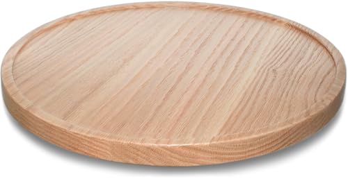 Lazy Susan Drehteller aus Eichenholz, 35,6 cm, für Schrank, Speisekammer, Tisch Lazy Susan Drehteller aus Eichenholz, 35,6 cm, für Schrank, Speisekammer, Tisch von AUAM