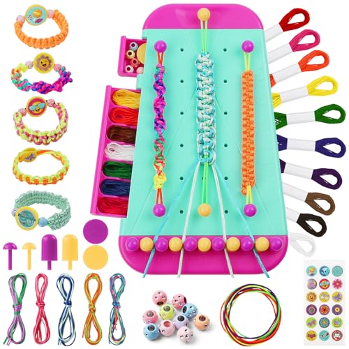 AUAUY Freundschaftsarmband-Bastelset, DIY Schmuckbastelsets Handwerk für Mädchen im Alter von 8-12, Armbänder Selber Machen Kinder-Bastelsets, Bastelset zum Geburtstag Weihnachten AUAUY Freundschaftsarmband-Bastelset, DIY Schmuckbastelsets Handwerk für Mädchen im Alter von 8-12, Armbänder Selber Machen Kinder-Bastelsets, Bastelset zum Geburtstag Weihnachten von AUAUY