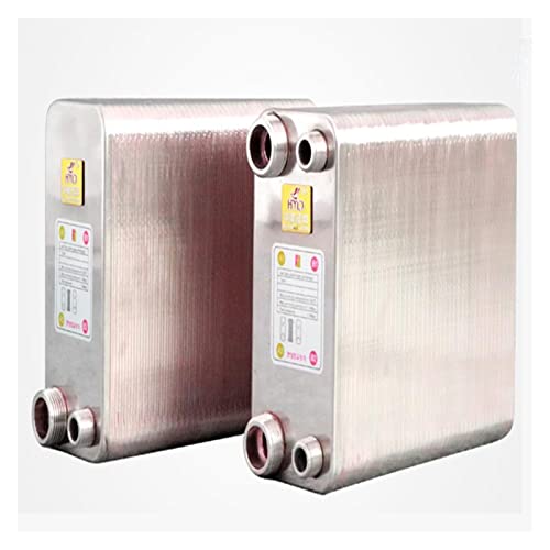 AUBEST Wärmetauscher, 1pc 38 Plattenwärmetauscher, Edelstahl -Platten -Wärmetauscher Lötkolben -Warmwasserbereitertyp Sus304(Same Side) von AUBEST