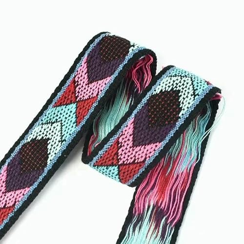 4,5 m, Polyester-Baumwoll-Jacquard-Gurtband, Nähen, Band, Kleidersack, Riemen, Schrägband, dekoratives Spitzenband, 30/38 mm 4,5 m, Polyester-Baumwoll-Jacquard-Gurtband, Nähen, Band, Kleidersack, Riemen, Schrägband, dekoratives Spitzenband, 30/38 mm von AUCBGJQCPM