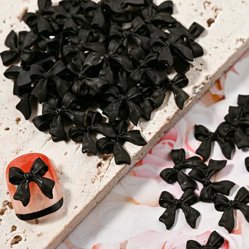 50 Stück 10 x 10 mm schwarze Schleifen-Nagelanhänger, 3D-Kawaii-Harz-Schleife, Nagelkunst, Strass, 6 Farben, Rückseite Fliege, Nageldekoration, 50 Stück 50 Stück 10 x 10 mm schwarze Schleifen-Nagelanhänger, 3D-Kawaii-Harz-Schleife, Nagelkunst, Strass, 6 Farben, Rückseite Fliege, Nageldekoration, 50 Stück von AUCBGJQCPM