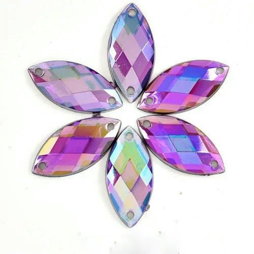 Acryl-Strasssteine mit Pferdeaugen-Glitzer, zum Aufnähen, Großpackung zum Nähen, Nähzubehör Acryl-Strasssteine mit Pferdeaugen-Glitzer, zum Aufnähen, Großpackung zum Nähen, Nähzubehör von AUCBGJQCPM