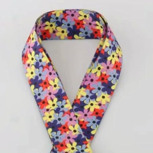 Bedrucktes Nylon-Gurtband, Boho, Taschengurt, Handtaschengriff, Ledergürtel, Schrägband, Nähmaterial, Zubehör, 2 m, 38 mm Bedrucktes Nylon-Gurtband, Boho, Taschengurt, Handtaschengriff, Ledergürtel, Schrägband, Nähmaterial, Zubehör, 2 m, 38 mm von AUCBGJQCPM