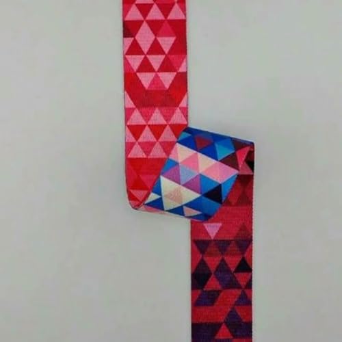 Bedrucktes Nylon-Gurtband, Boho, Taschengurt, Handtaschengriff, Ledergürtel, Schrägband, Nähmaterial, Zubehör, 2 m, 38 mm Bedrucktes Nylon-Gurtband, Boho, Taschengurt, Handtaschengriff, Ledergürtel, Schrägband, Nähmaterial, Zubehör, 2 m, 38 mm von AUCBGJQCPM