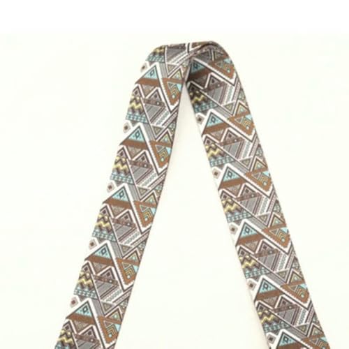 Bedrucktes Nylon-Gurtband, Boho, Taschengurt, Handtaschengriff, Ledergürtel, Schrägband, Nähmaterial, Zubehör, 2 m, 38 mm Bedrucktes Nylon-Gurtband, Boho, Taschengurt, Handtaschengriff, Ledergürtel, Schrägband, Nähmaterial, Zubehör, 2 m, 38 mm von AUCBGJQCPM