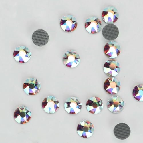 Crystal Shimmer AB Dazzling Fix NonFixCrystal Galvanik-Strasssteine für Schuhe, Taschen, Kleidung von AUCBGJQCPM