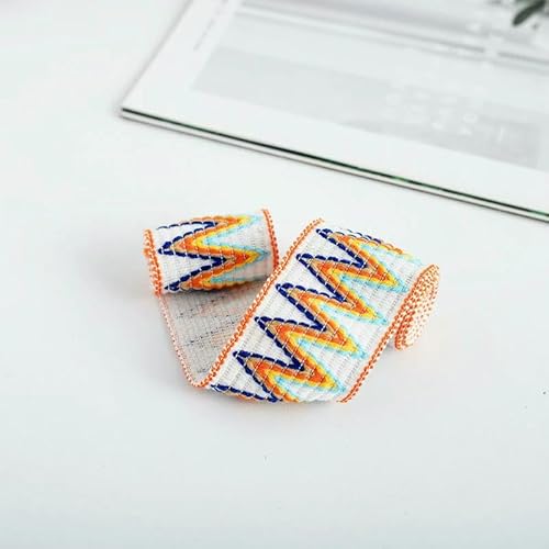 Elastisches Jacquard-Gurtband, 1 m, Nähen, Band, Kleidersack, Schrägband, dekoratives Spitzenband, Bastelbedarf von AUCBGJQCPM