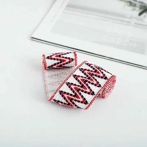 Elastisches Jacquard-Gurtband, 1 m, Nähen, Band, Kleidersack, Schrägband, dekoratives Spitzenband, Bastelbedarf von AUCBGJQCPM