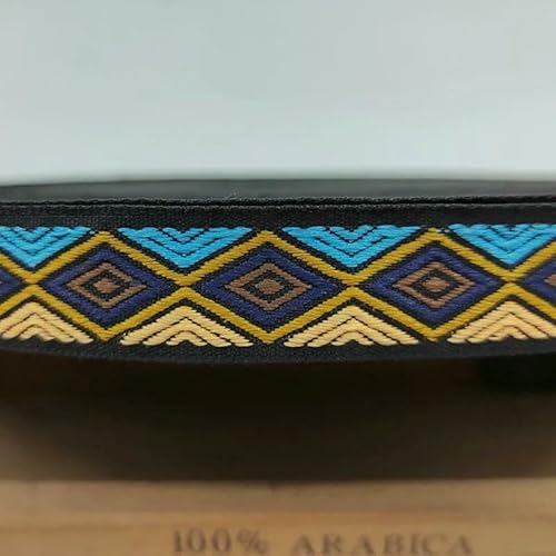Jacquard-Polyester-Gurtband, Tasche, Schultergurt, Gürtel, Dekorband, Schrägband, Spitze, Kleidung, Nähzubehör, 4,5 m, 20 mm Jacquard-Polyester-Gurtband, Tasche, Schultergurt, Gürtel, Dekorband, Schrägband, Spitze, Kleidung, Nähzubehör, 4,5 m, 20 mm von AUCBGJQCPM